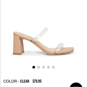 Steve Madden shoes Lilah Clear